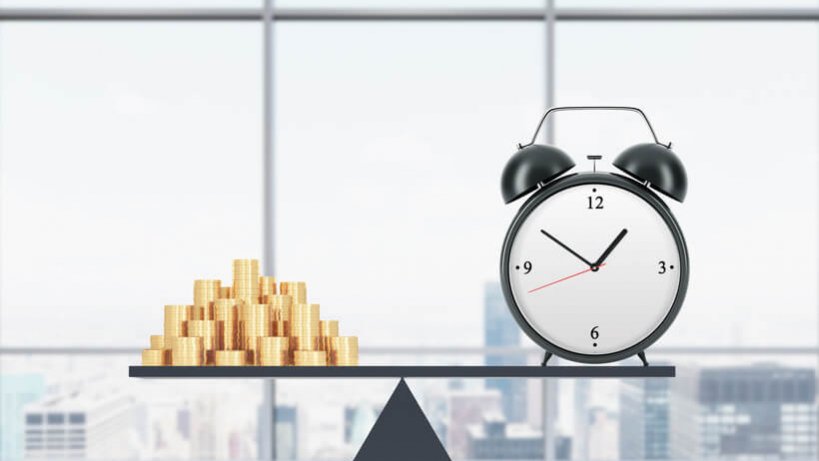 Abwägung zwischen Zeit und Geld